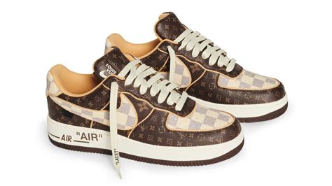 the louis vuitton x nike air force 1